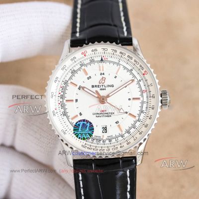 Perfect replica TW factory Swiss Breitling 2824 mechanical movement aviation chronograph watch 